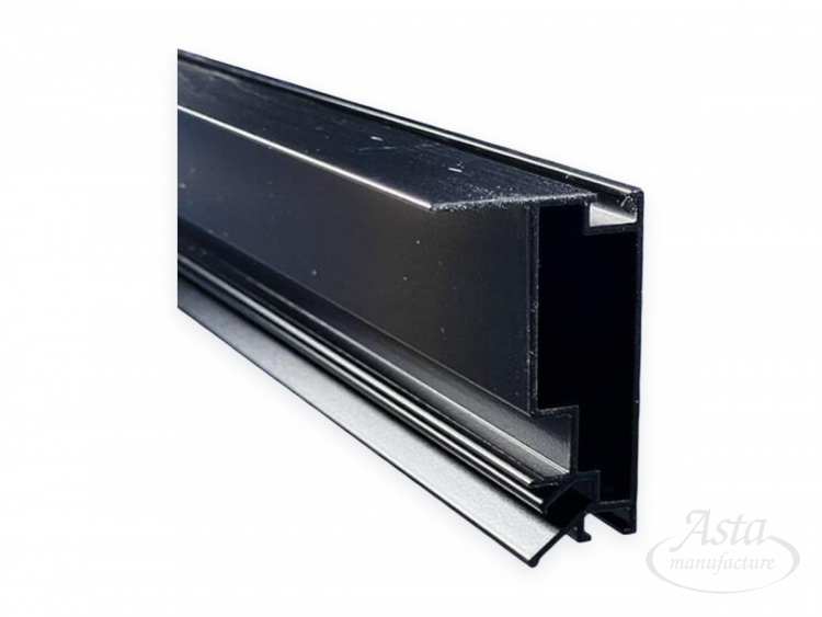 Профиль парящий Lumfer BP01 (АТ-7290) потолочный, черный (2 м) Профиль парящий Lumfer BP01 (АТ-7290) потолочный, черный (2 м)