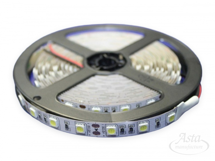 Светодиодная лента открытая SMD 5050 60LED/mIP, 12 V, теплый белый Светодиодная лента открытая SMD 5050 60LED/mIP, 12 V, теплый белый