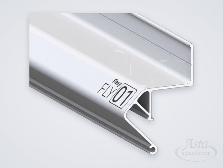 Профиль Flexy Fly 01 (ПФ-2429) парящий, в двух цветах (2м)