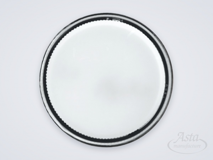 Светильник EKS Glamour GX53 встраиваемый с LED подсветкой, белый