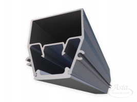 Профиль для световой линии Alteza Gamma 20 (Vector 2), 17 мм, неокрашенный (2 м)