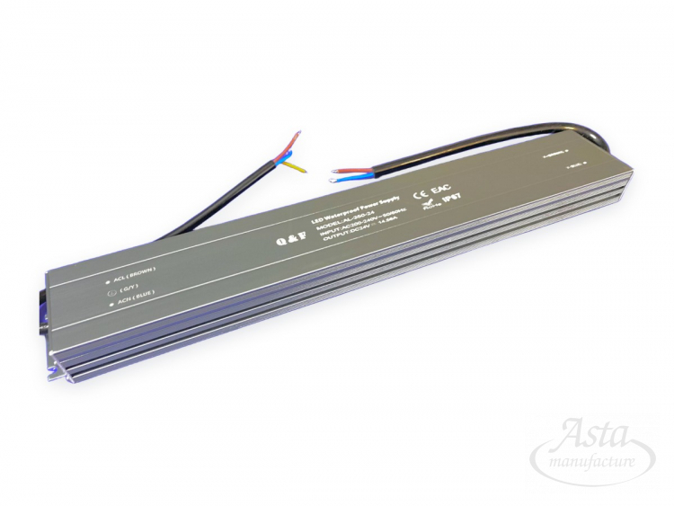 Пылевлагозащитный блок питания УП IP67 24V 350W